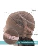 Elwigs Pre Plucked 360 Lace wigs With Baby Hair 100% indian Remy Human Hair deep curl Natural Black 10-22inch